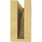 Ekena Millwork 3"W x 9"D x 6"H Classic Crestline Rough Cedar Woodgrain TimberThane Corbel, Primed Tan CORUR03X09X06CRERCPR - alternate 5